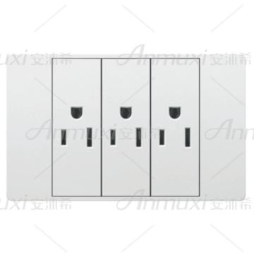 Wall Plug Socket 2 Gang 13A