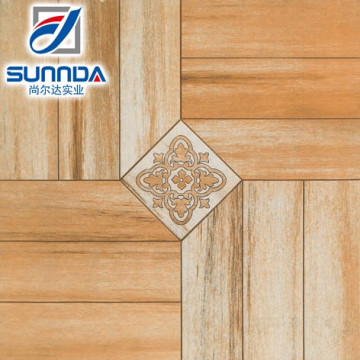 porcelain rustic wall and floor ceramic border flower decoration tiles