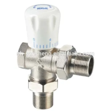 temperature water flow control valves 3-outlet