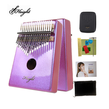 التدرج المخصص لوني Sapele Wood Portable 17 مفاتيح Kalimba: رفيقك الموسيقي النهائي