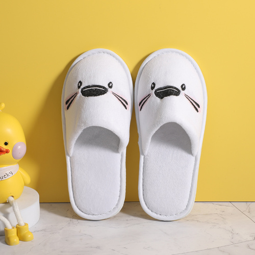 Custom Logo Disposable Kids Spa Slipper