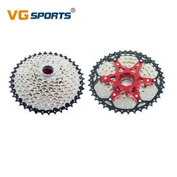 VG SPORTS 10 Speed 11-40T Mountain Bike Cassette with Aluminum Bracket