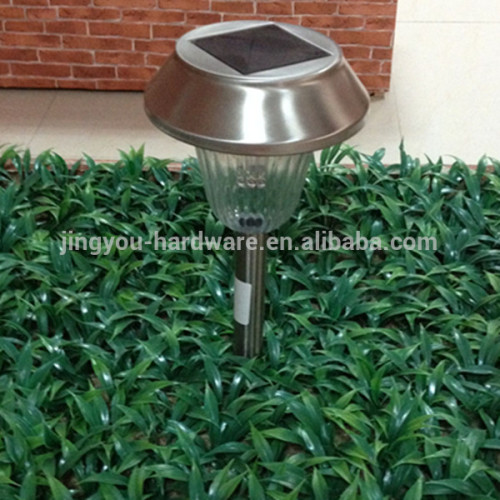 china manufacturer stainless steel white led garden solar garden led light