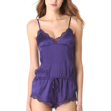 Satin Teddies Lingerie, Sexy One Piece Design with Adjustable Straps, Design Your Own Lingerie