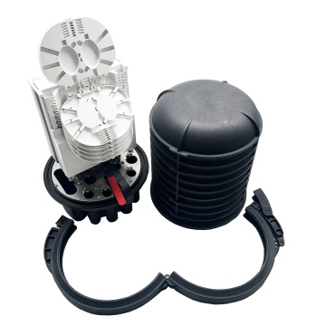 FTTH Fusion Splice Enclosure Heat Shrink IP68 Vertical 720 Core Dome Type Closure