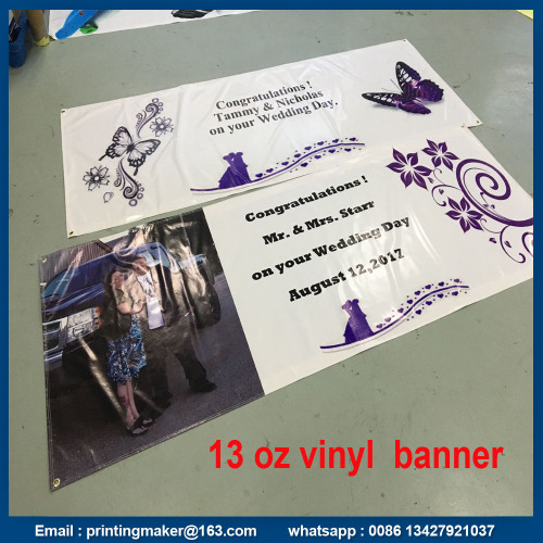 13 Unzen Custom Print PVC Vinyl Banner
