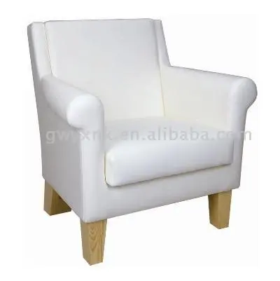 solid wood waiting chair sofa