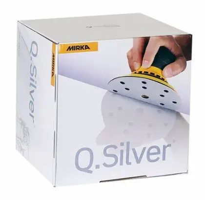 Mirka Q.Silver 150mm Silicon Carbide Hook and Loop Sanding Disc