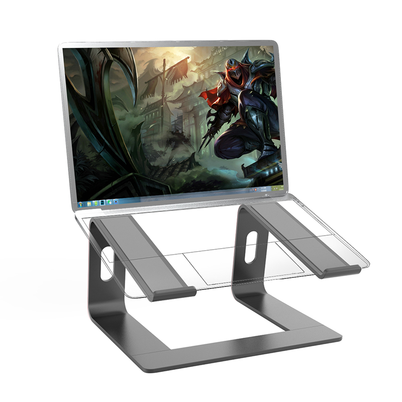 Laptop Stand Portable Aluminum Laptop Riser Compatible