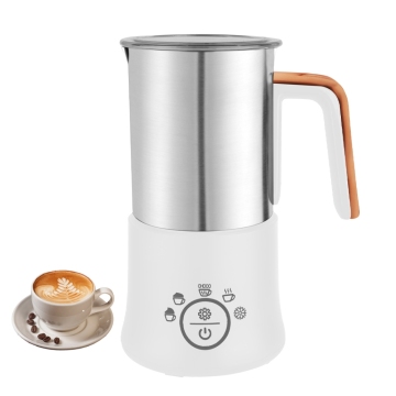 Tacoderlo di latte elettrico staccabile 4 in 1 per latte, cappuccino, macchiato e cioccolata calda