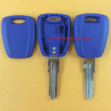 The factory price ,high-quality Fiat transponder key blank Blue Color, can put TPX chip inside