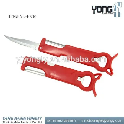 All in One Multifunctional Potato Peeler with Bottle Opener and Knife