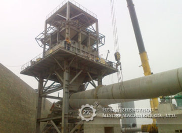 vertical preheater