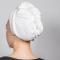 cotton terry cloth hair wrap towel