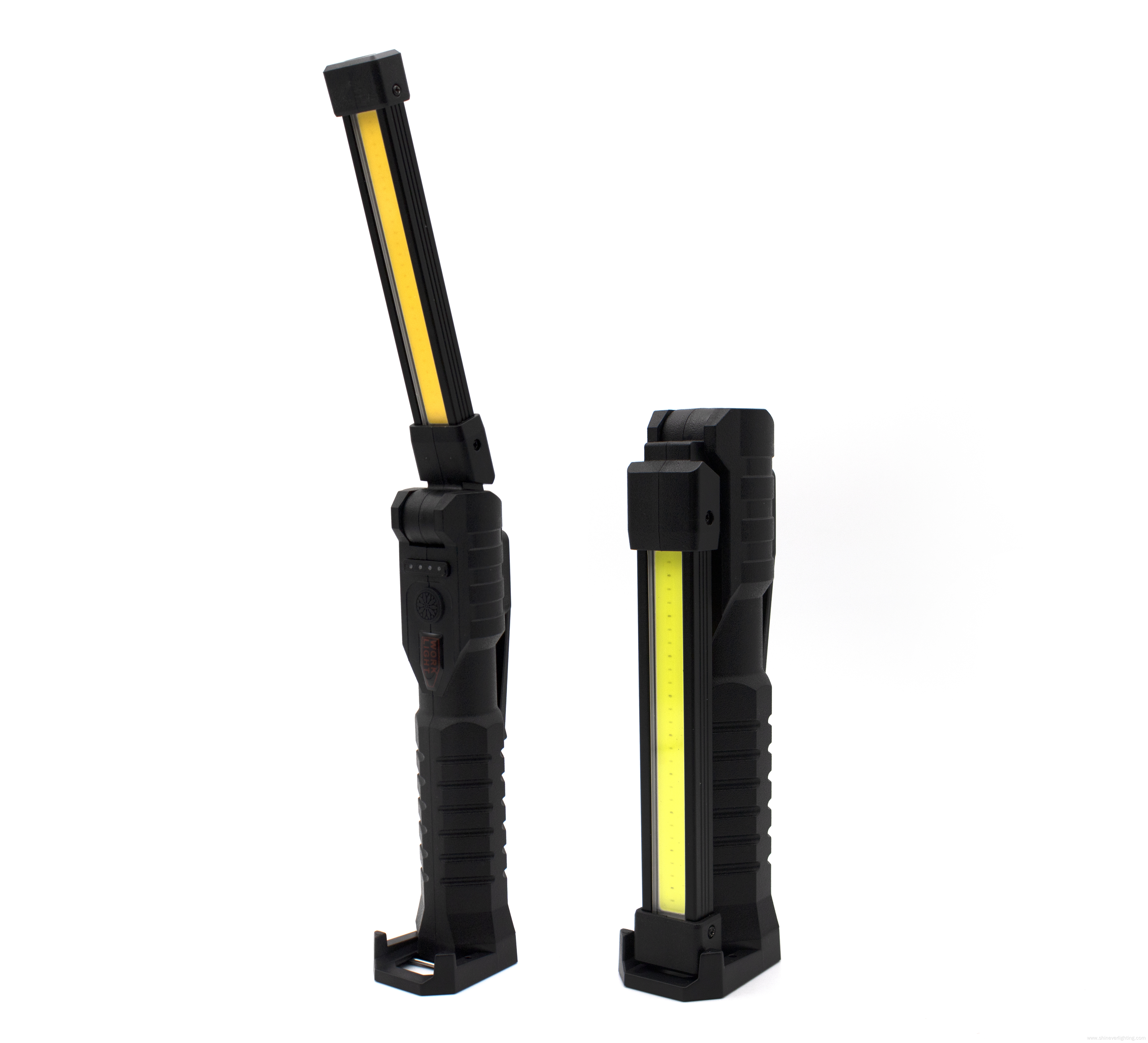 Double sided Foldable COB Work Light Torch