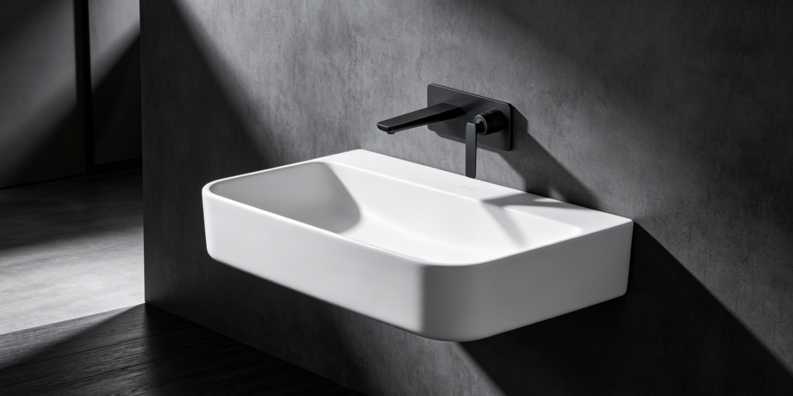 wash basin and taps