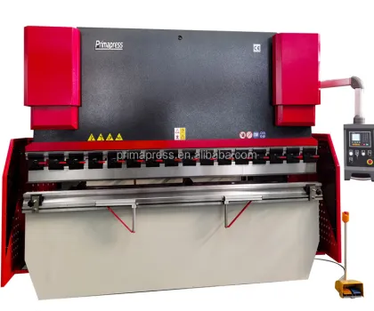 WC67K 125T Prima Press Hydraulic Press Brake Machine - 4M Bending Capacity