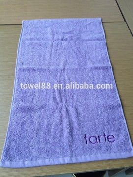 custom color and logo promotional hand towels