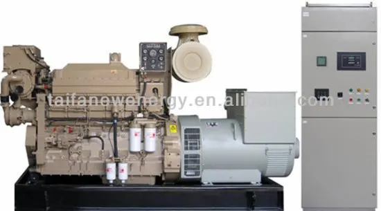 Rated power of electric generator 200 kW with zibo engine