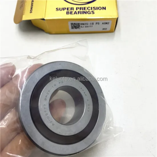 High Quality Angular Contact Ball Bearings for Chemical Fiber Equipment - BN25-18 and BN25-19 from Japan