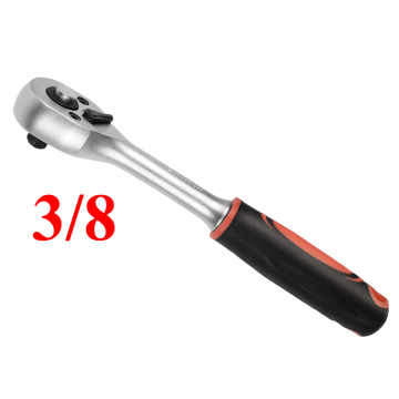 YUHANG 3/8-Inch Drive Ratchet - 72-Tooth Quick-Release Reversible CR-V Plastic Handle