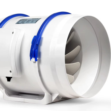 Hon&Guan GF 8 Inline Duct Fan - ABS Plastic, Easy Installation