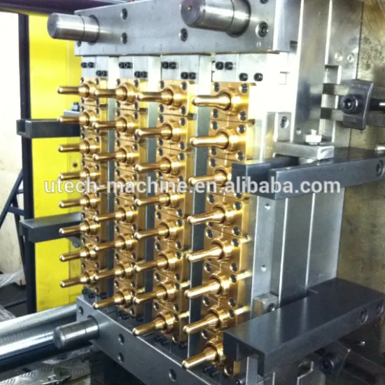 multiple cavity plastic preform injection mould hot runner