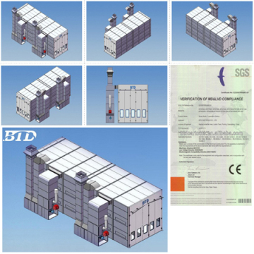 Big Truck/Bus Spray Booth/Painting with Europe Design for Sale