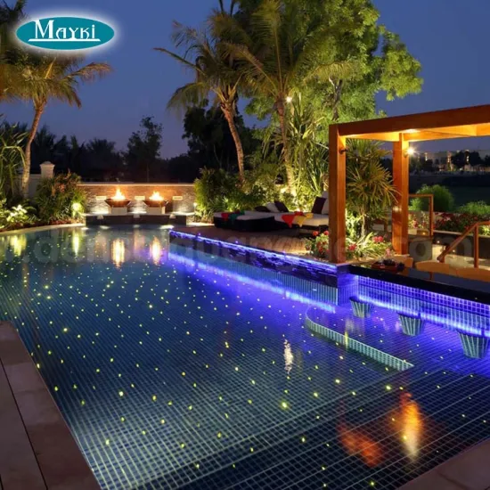50 sqm Fibra Optica Piscinas: Color-Changing Fiber Optic Lighting for Pool Decoration