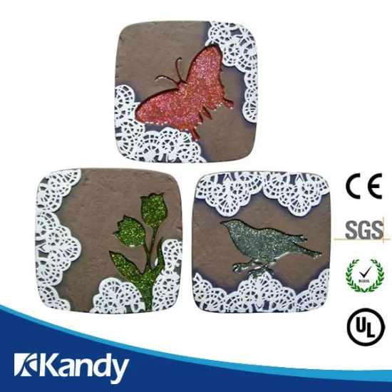 RoHS CE certification Custom wholesale 2015 decorative garden foot stepping stone