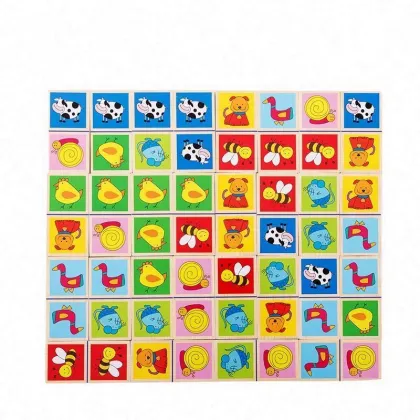 Wooden Educational Domino Toys: A Fun and Interactive Learning Tool for Kids