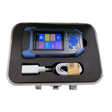 Mini OTDR Fiber Optic Tester for PON OTDR GPON 1310/1490/1550/1625/1650nm with VFL LS OPM Event Map and Ethernet Cable Test