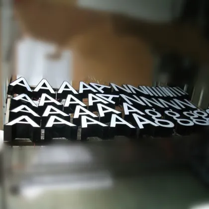 Wholesale White LED Channel Letters Storefront Signs