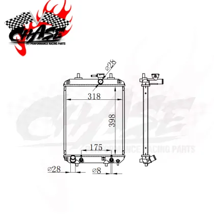 CAR RADIATOR FIT FOR DAIHATSU BOON M300S & SIRION (M3)