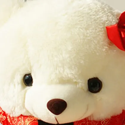 Hot Sale Fantastic A Couple of Wedding Teddy Bear With Tang Suit