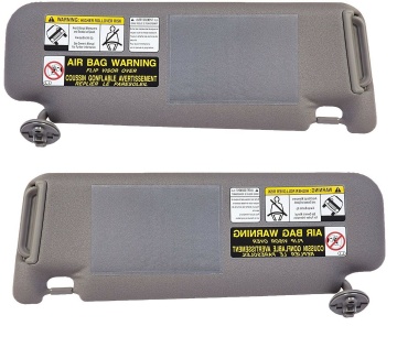 Sun Visor For Pair Set of Left Right