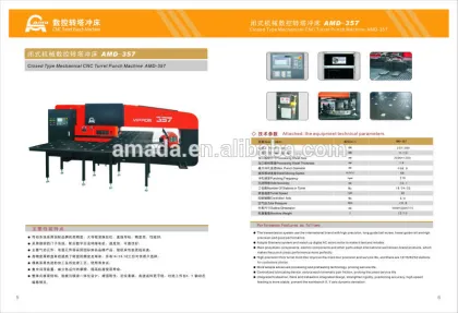 CNC PUNCHING MACHINE/HOLE PUNCH/Punching Machine amd357 AMADA