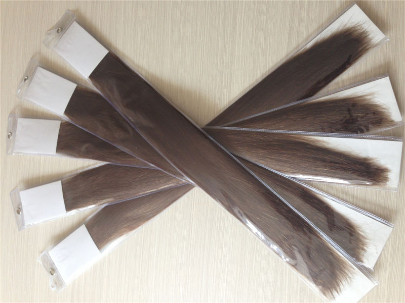 Hot Selling Brazilian Tape Human Hair Extensions with Strong Adhesive Brown / Blonde Remy Hair Extension