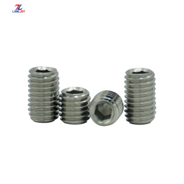 DIN916 304 stainless steel machine screw headless screw