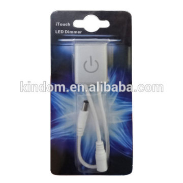 Hot sale excellent packing DC12V~24V led strip dimmer 12v dimmer switch