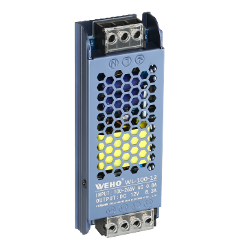 WEHO 100W LED Driver: An Ultra-Thin 100-265VAC to 12V 8.3A Switching Power Supply for LED Lighting