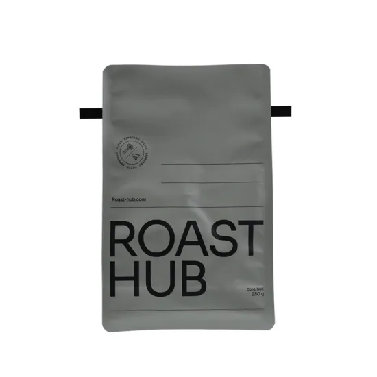 Custom 12 Ounce Mylar Coffee Bags With Degassing Valve