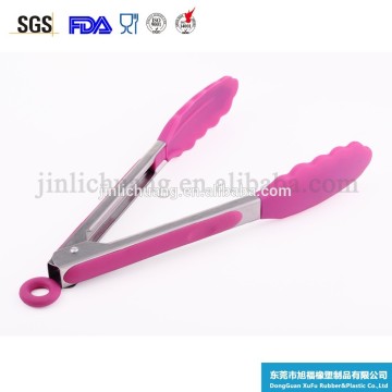 Hot sale safe food grade non-stick silicone food tong