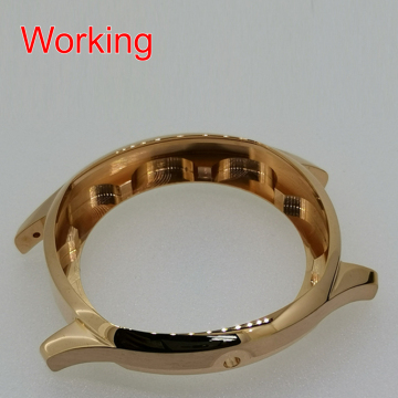 Presisi produsen CNC Layanan Mesin Casing Bronze Watch