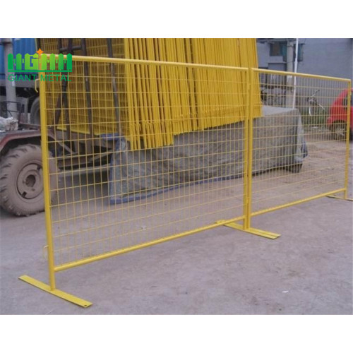 Canada popular galvanized Temporary Fence for residentional