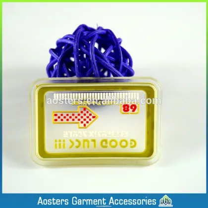 Custom tag PVC logo rubber tag for clothing brand label bag brand