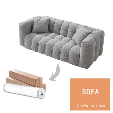 Modern Simple Vacuum-Compressed Cotton Candy Sofa for Living Room Furniture