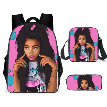 Fashion Girl School Backpack Bag for College