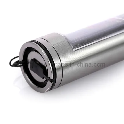 1W Emergency High Brightness Solar Flashlight, Solar Torch, LED Torch