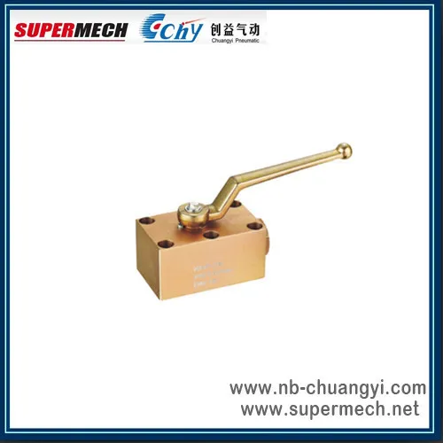 Khp(pkh) 2-way Ball Valve For Manifold Mounting 